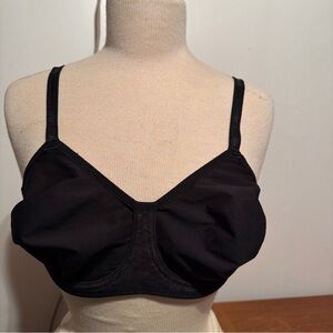WACOAL Bra 38C Underwire Black Model 855298